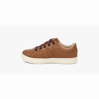 Tenis UGG Marcus Leather Criança Marrom | PT-VBFLY